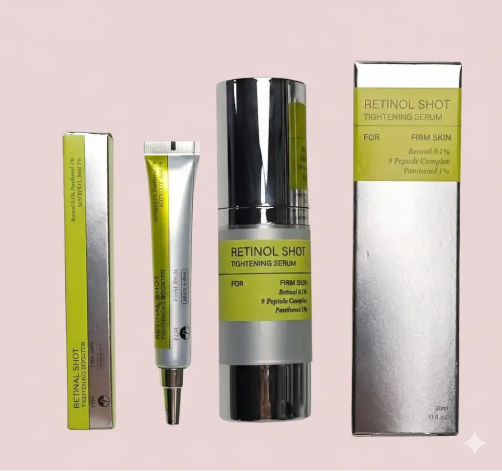 Korean Vita A Retinol Shot Tightening Booster Firming Enhancer Moisturizing Pore Shrinking Dark Circles Repair Serum Skin Care