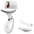 ELLYORA Facial and Neck Device — EMS Microcurrent and LED Therapy - Designed to support calm, balanced, natural-looking skin.
